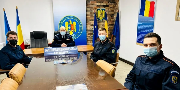 slobozia elevi in practica la jandarmerie FOTO IJJ Ialomita