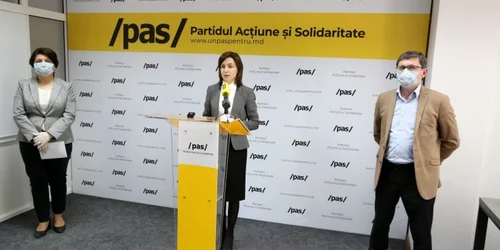 Maia Sandu si Igor Grosu