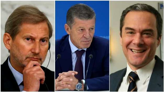 Trei oficiali străini vin astăzi la Chişinău: Dmitri Kozak, Johannes Hahn şi Bradely Freden