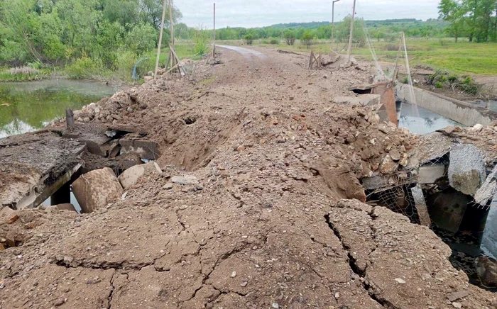 Forțele ucrainene ținteau un pod din regiunea Kursk FOTO X