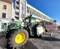 O nouă zi de proteste al agricultorilor în centrul Timișoarei FOTO Ștefan Both