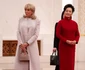 Brigitte Macron și Peng Liyuan la Beijing. FOTO: Profimedia