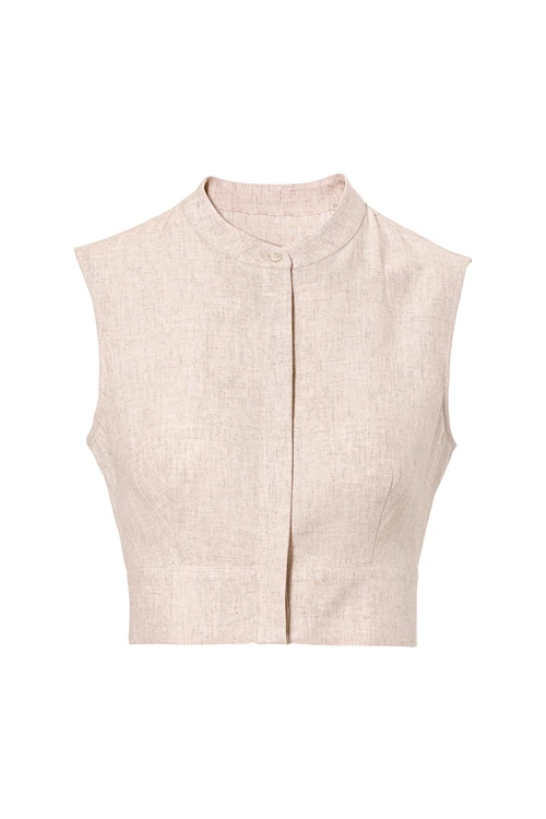 Top din viscoză și in, C&A, 119,99 lei jpg