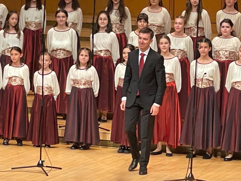 Corul de Copii Radio a fost gazda evenimentelor sărbătorești ale trecerii dintre ani!