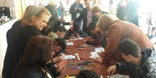 atelier pentru copiii cu autism FOTO Alexandra Georgescu
