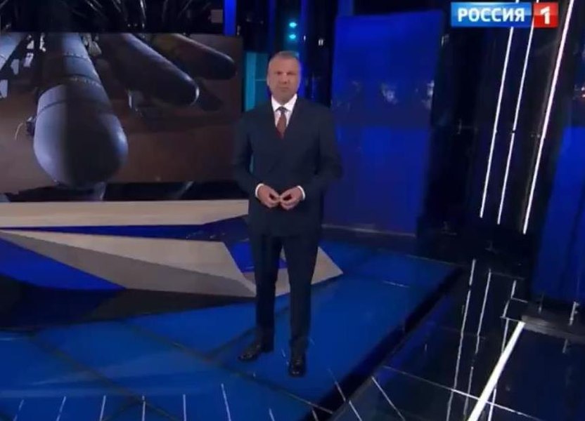 Televiziunea rusă de stat amenință România că va fi atacată cu rachete cu rază lungă de acțiune VIDEO