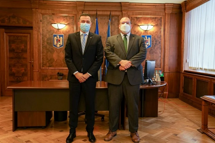 Sorin Grindeanu, David Muniz FOTO Facebook