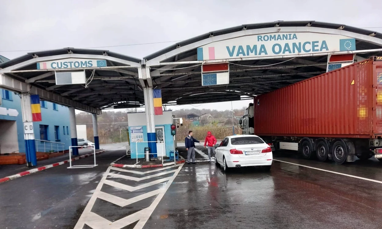 Cetățeanul german a fost predat polițiștilor FOTO Poliția de Frontieră