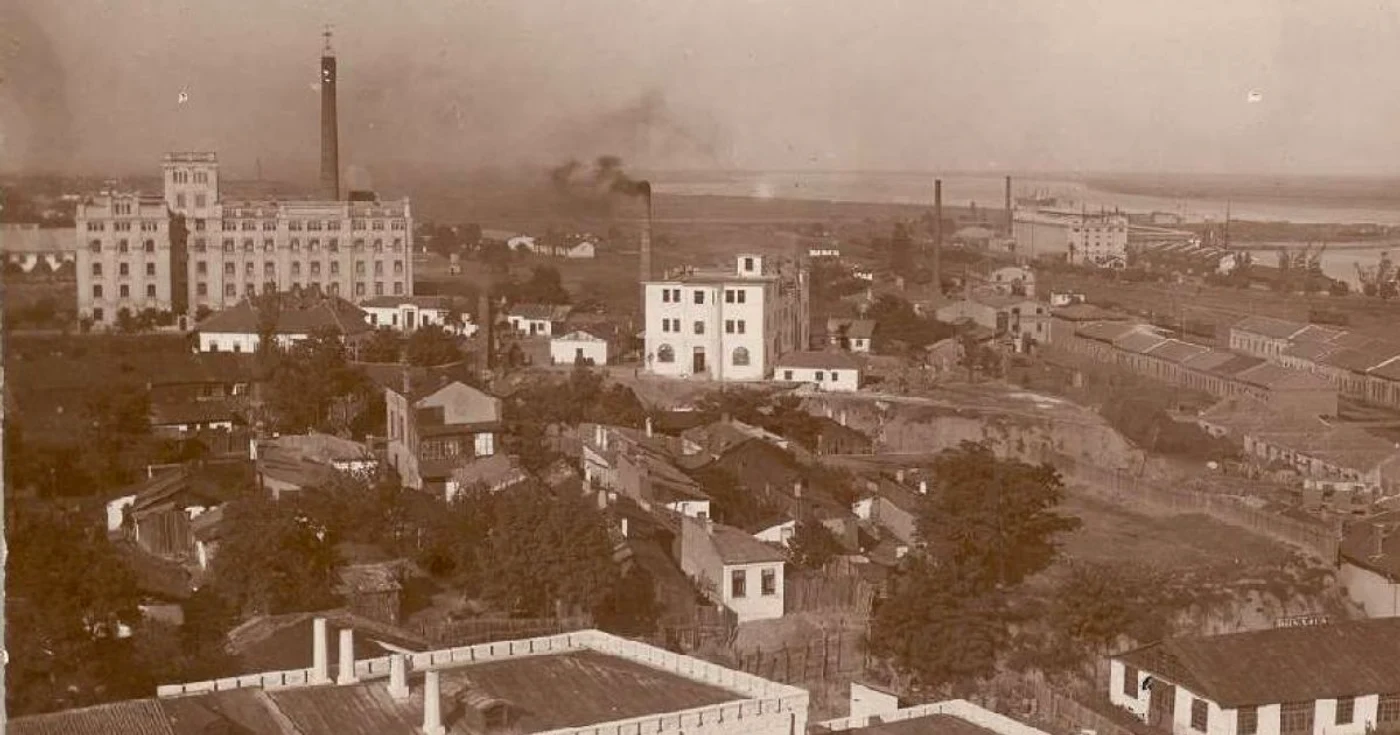 Zona Portului Brăila, în perioada interbelică