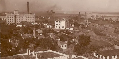 Zona Portului Brăila, în perioada interbelică