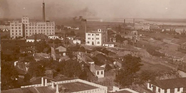 Zona Portului Brăila, în perioada interbelică