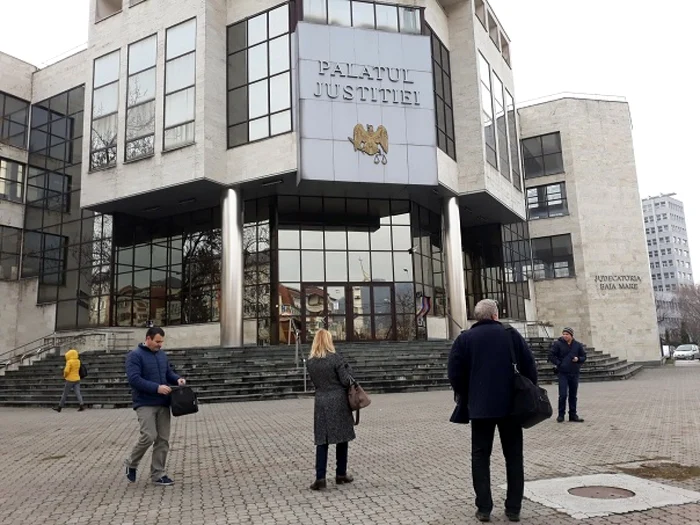 Magistraţii maraureşeni nu au mai ieşit la protest Foto: Angela Sabău