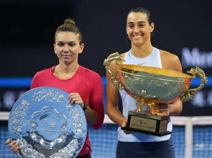 Simona Halep şi Caroline Garcia