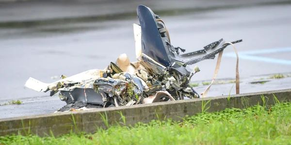 Un avion privat s-a prăbuşit peste o clădire din Milano. Foto Profimedia