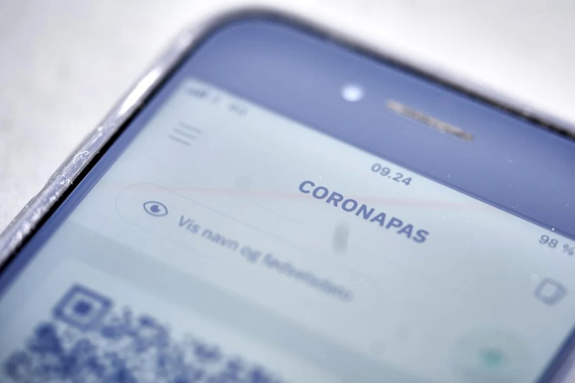 Coronapasul danez FOTO EPA-EFE