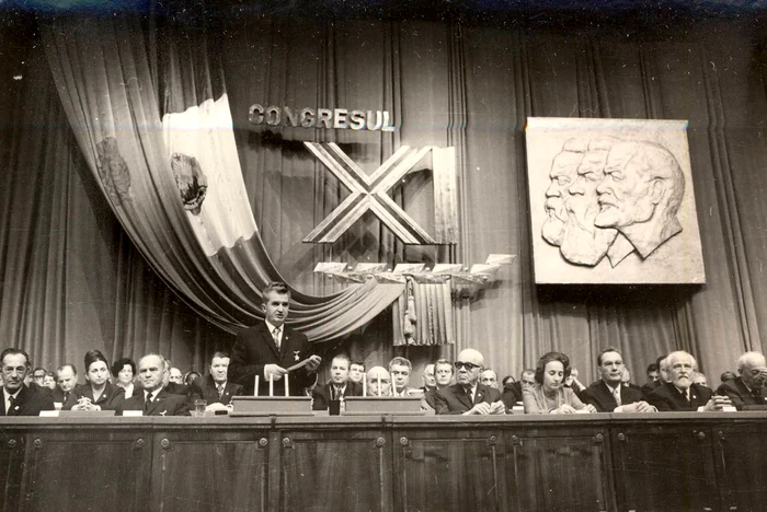 Cuvantarea de la finalul Congresului din noiembrie 1974. Fototeca online a comunismului românesc