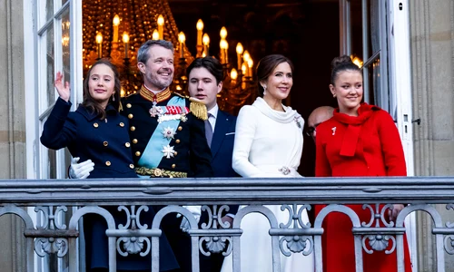 Printesa Josephine, Regele Frederik, Printul Christian, Regina Mary, Printesa Isabella a Danemarcei   GettyImages 1932828416 jpg