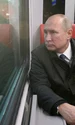 Vladimir Putin în tren FOTO EPA-EFE