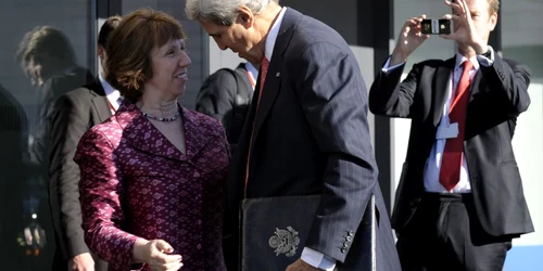 catherine ashton john kerry vilnius reuters