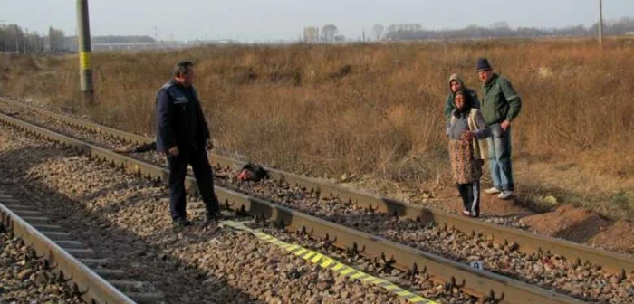 Bărbatul lovit de tren a murit din cauza traumatismelor suferite. FOTO Adevărul