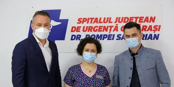 calarasi o fundatie olandeza sprijina spitalul din calarasi foto facebook /cjc