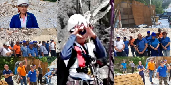 angajatii companiei bihorene baita bihor s-au blocat de 9 zile în cariera