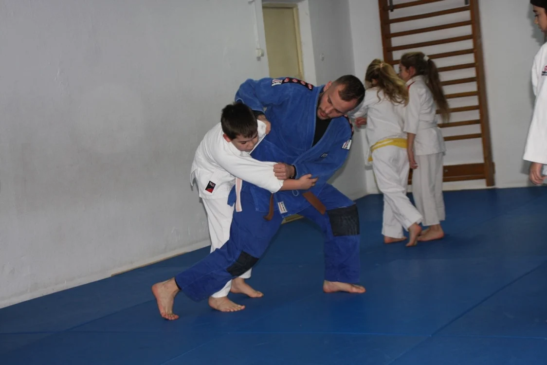 Andrei Modovan este antrenor secund de judo în timpul liber FOTO: Bianca Sara
