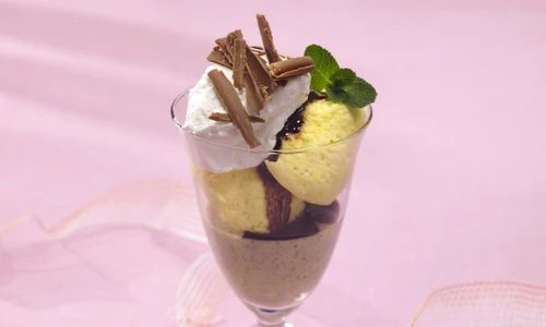 Coffee Cream with Cream Ice Cream and Chocolate jpeg