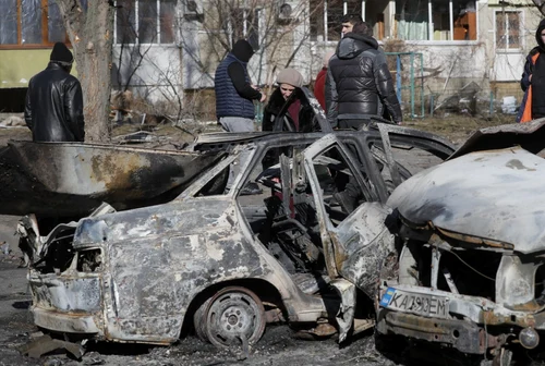 A şasea zi de război în Ucraina.. FOTO EPA-EFE