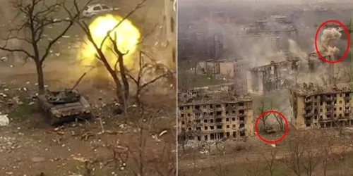lupte în orasul mariupol Foto captura video