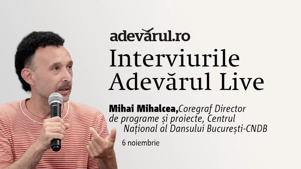 Cum ne ajută dansul să descoperim noi moduri de gândire, explică Mihai Mihalcea-Coregraf