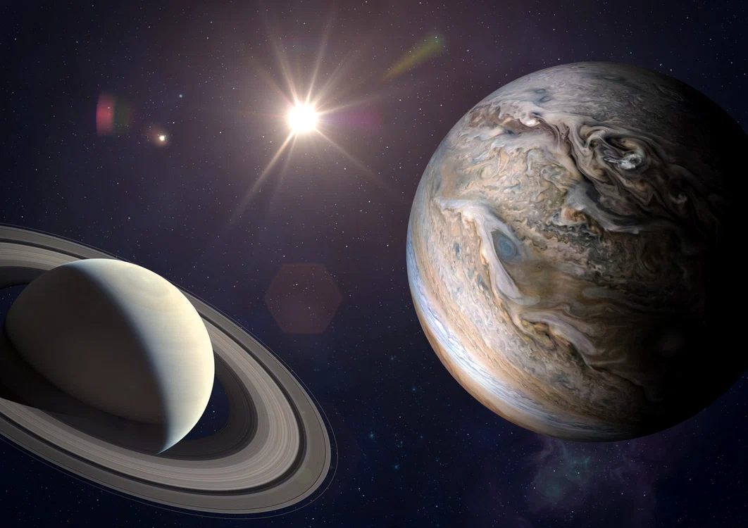 
    Planetele Saturn și Jupiter se aliniază la 21 decembriefoto: Shutterstock  
