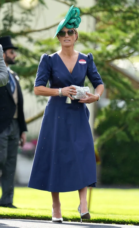 Zara Tindall, în a doua zi de curse, la Royal Ascot