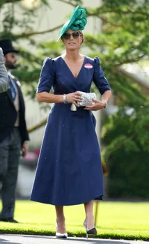 Zara Tindall, în a doua zi de curse, la Royal Ascot