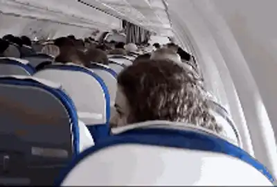 turbulente avion gif