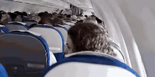turbulente avion gif