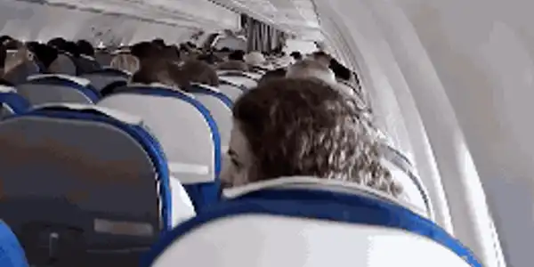 turbulente avion gif