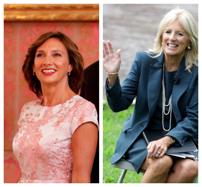 
    Ambele prime-doamne sunt profesoare de englezăFoto: Getty  