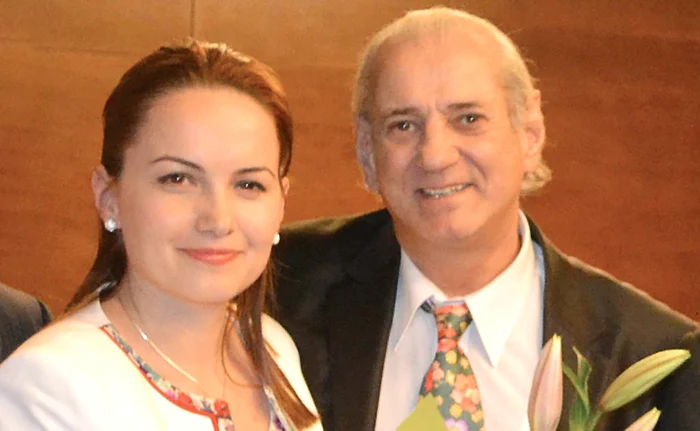 Andree Noelle Marie Boitel de Morisel şi Gheorghe Zamfir