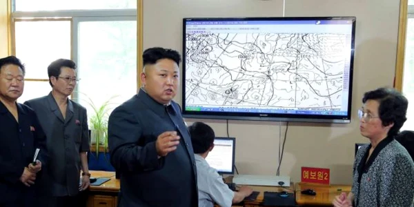 Kim Jong-un s-a supărat pe meteorologii nord-coreeni din cauza previziunilor incorecte FOTO The daily mail