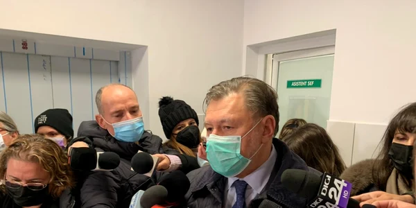 alexandru rafila la spitalul de boli infectioase din constanta foto calin gavrilas