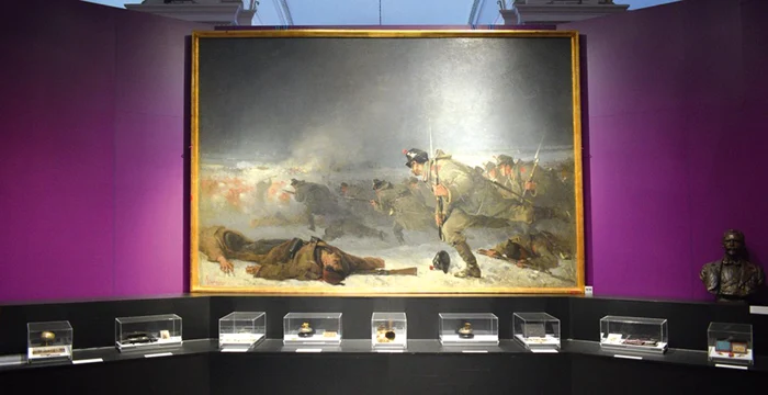 Opera lui Nicolae Grigorescu a fost expusă ultima dată în 2023. foto: Agentia media a armatei