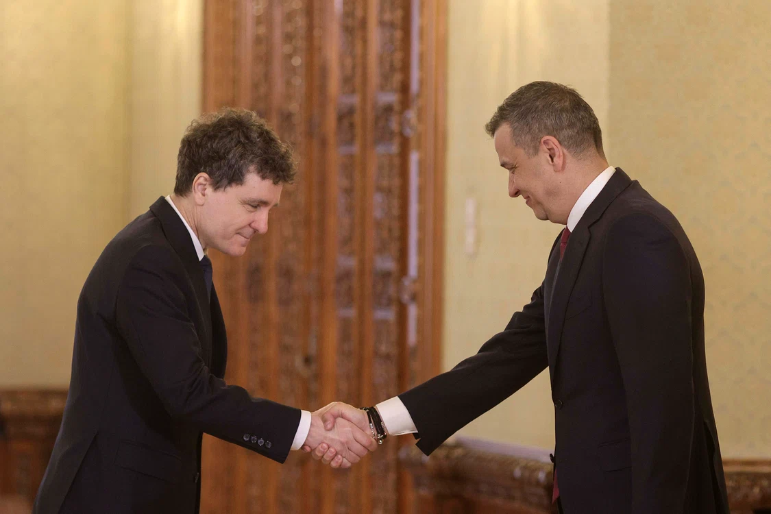 Nicușor Dan, Sorin Grindeanu Foto: Inquam Photos / Octav Ganea