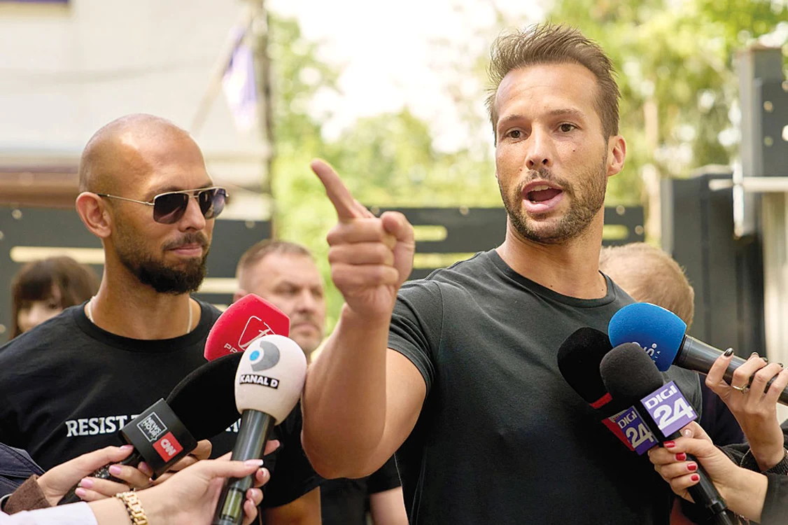 Pe numele lui  Tristan Tate  sunt trei  acuzaţii  de viol. FOTO: Profimedia