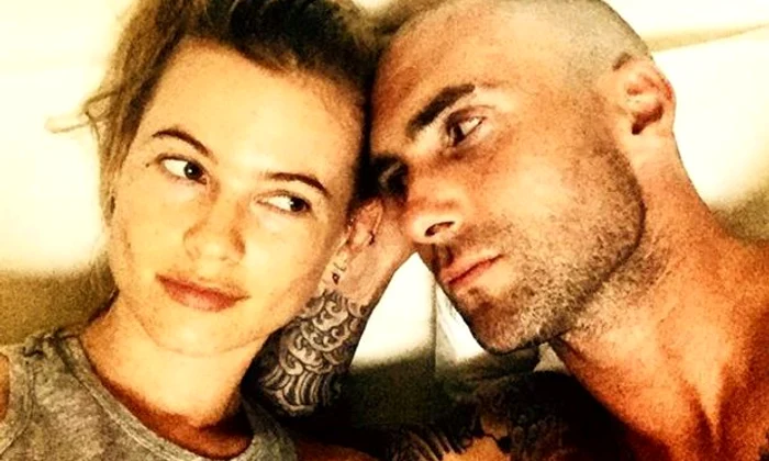 Adam Levine "She's into me I think "Supplied by Instagram com/face to face jpeg