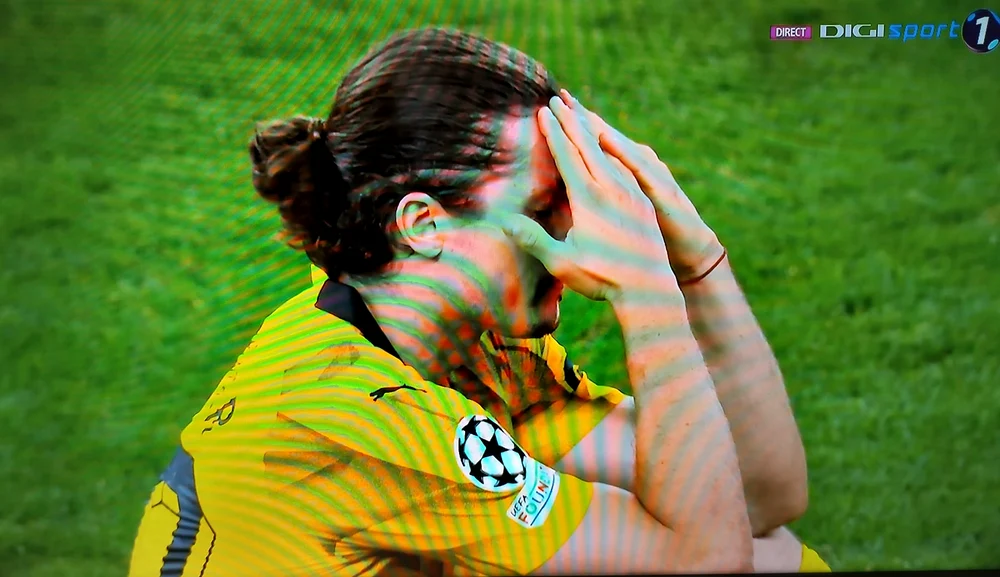 Nemții, dărâmați după înfrângere. Captură TV 