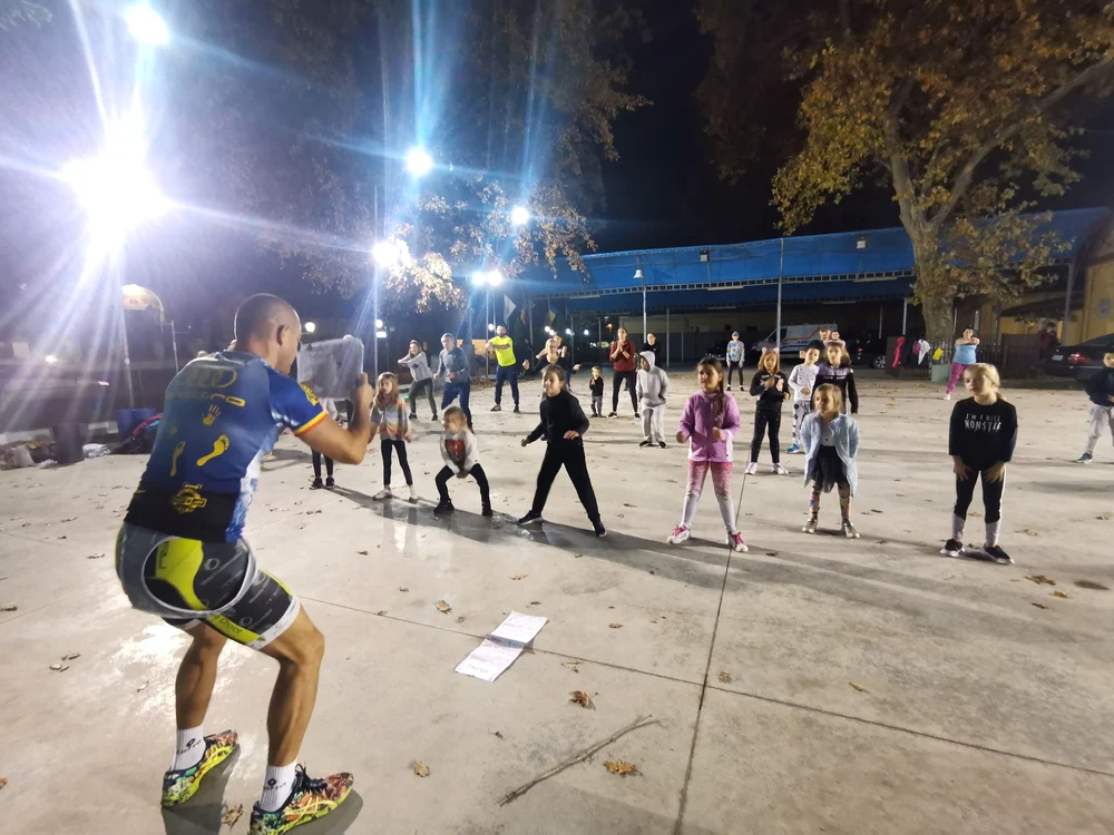 Sport la Giroc cu "Ionuc" FOTO Ștefan Both