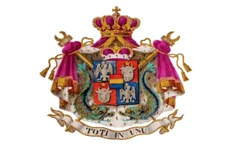 Blazonul familiei Cuza (foto: Muzeul Municipiului București) 