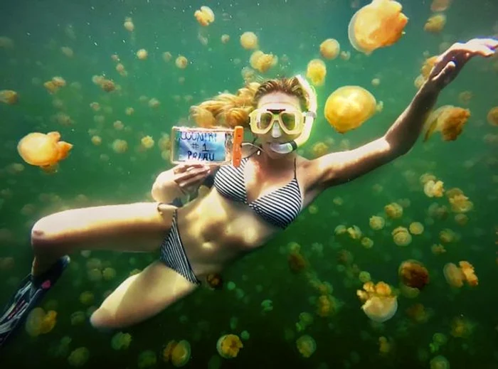 Călătoria tinerei a început în Palau, o ţară insulară aflată în Oceanul Pacific, în iulie 2015