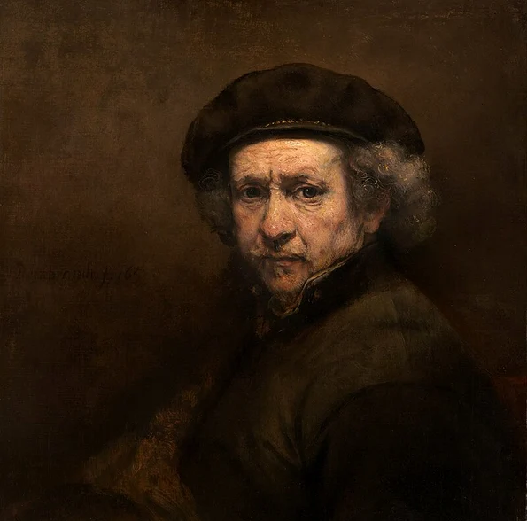 Rembrandt van Rijn   Self Portrait jpg